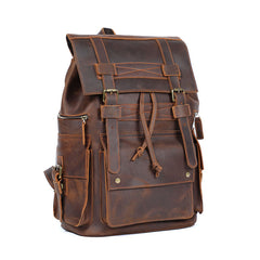 Norton Brown Leather Backpack