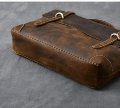 Premium Apex Brown Leather Bag