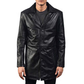 Black Long Coat for Men