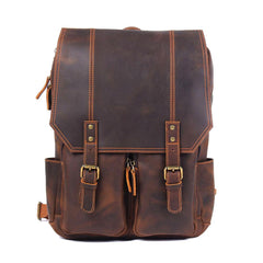 Journey Vintage Brown Leather Rucksack