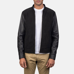 David Black Hybrid Bomber Jacket