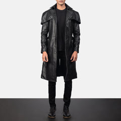 Nogan Black Leather Jacket