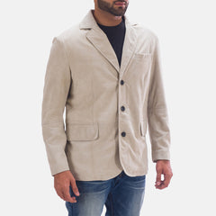 Dakar Suede Blazer Leather Jacket
