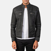 Alex Black Leather Jacket