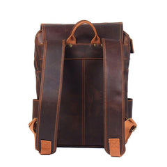 Journey Vintage Brown Leather Rucksack