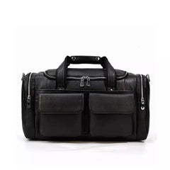 Ranger Black Leather Duffle BAG