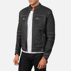 Alex Black Leather Jacket