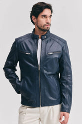 Jack biker leather jacket
