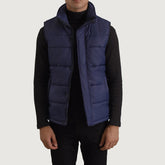 Braden Blue Puffer Vest