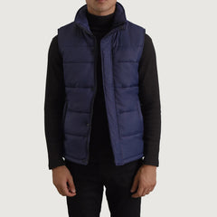 Braden Blue Puffer Vest
