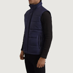 Braden Blue Puffer Vest