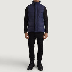 Braden Blue Puffer Vest