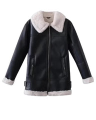 Women B3 Shearling Aviator Jacket