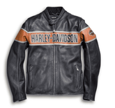 Harley Davidson Victoria Lane Premium Motorcycle Cowhide Leather Jacket for Men