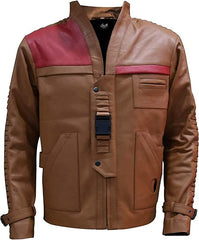 John Boyega Star-wars Cosplay Finn Leather Jacket - MNCLeather