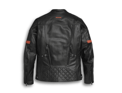Premium HD Motorcycle Vanocker Waterproof Triple Vent System Cowhide Motorcycle Jacket
