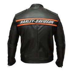 harley davidson goldberg motorcycle leather jacket