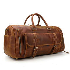 Premium duffle Leather Bag