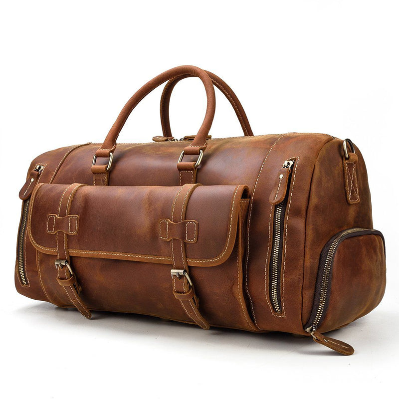 Premium duffle Leather Bag
