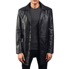 Black Long Coat for Men