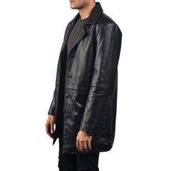 Black Long Coat for Men