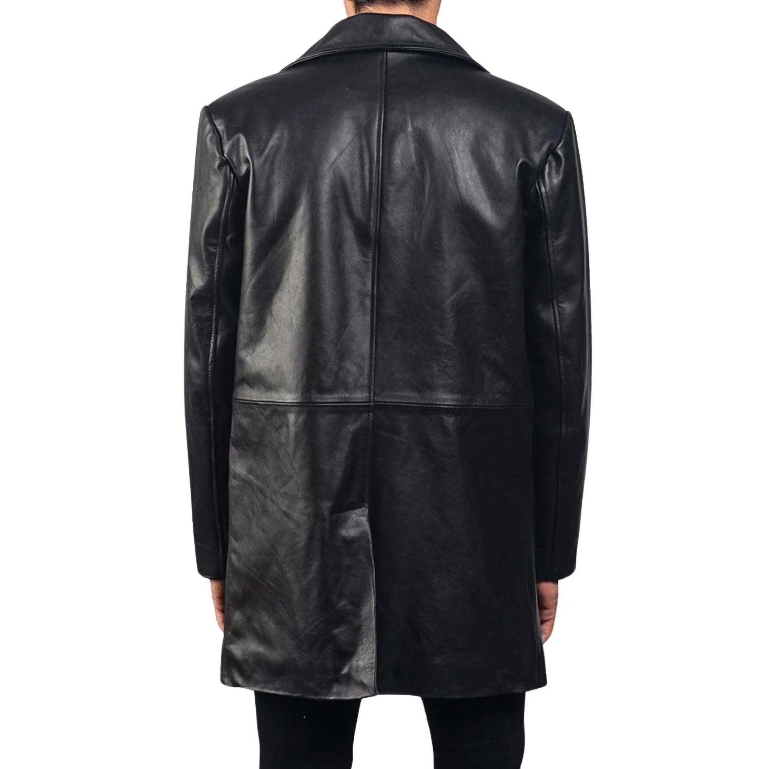 Black Long Coat for Men