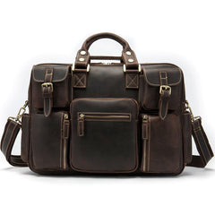 Safari Leather Messenger bag