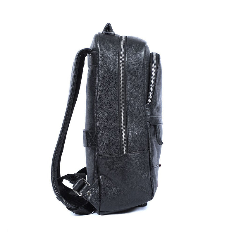 Scout Premium Black Leather Bag