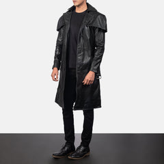 Nogan Black Leather Jacket