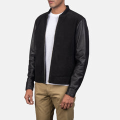 David Black Hybrid Bomber Jacket