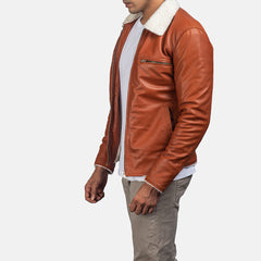 Gopen Tan Shearling Jacket