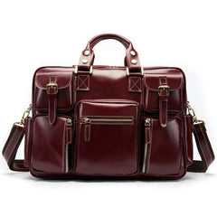 Safari Leather Messenger bag