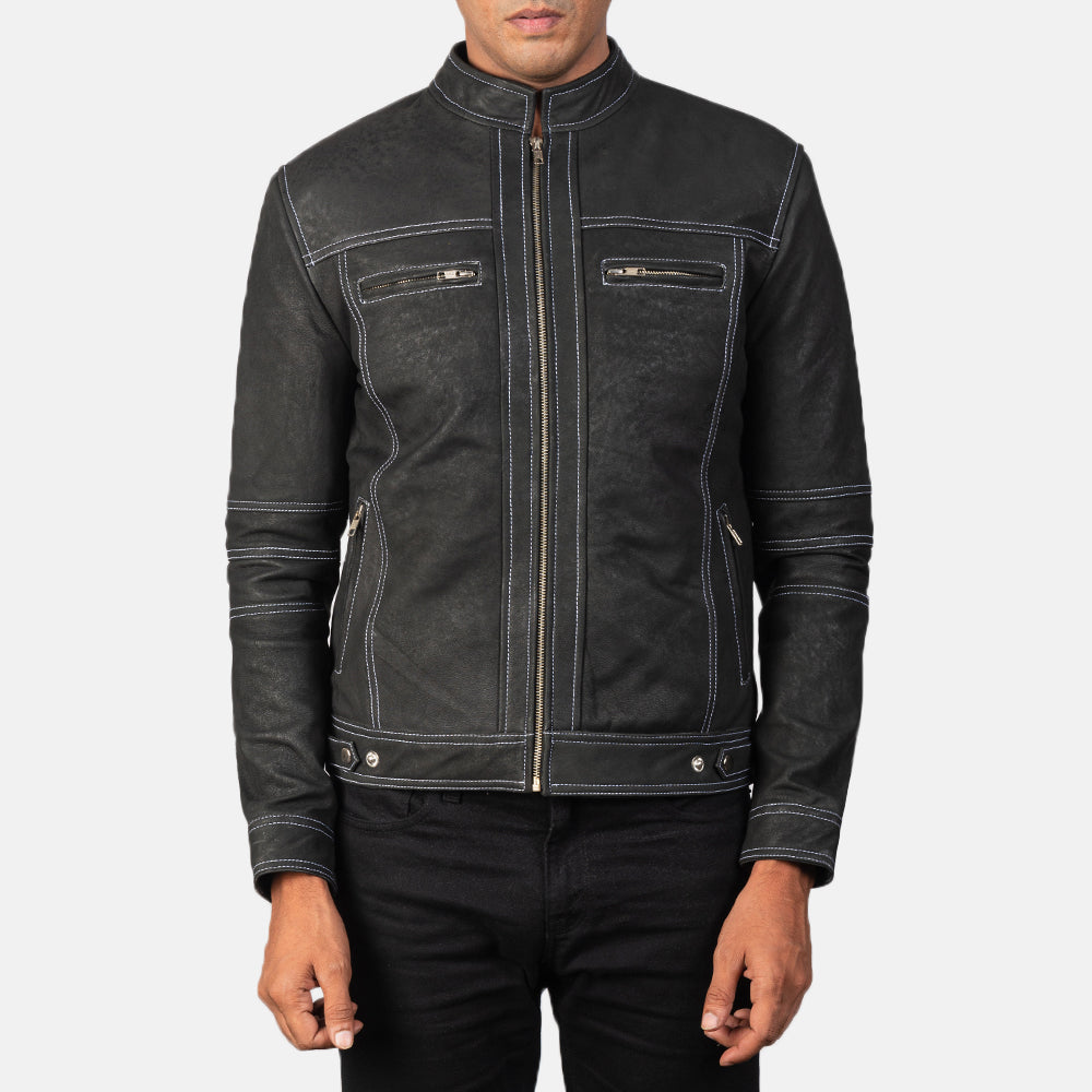 Alex Black Leather Jacket