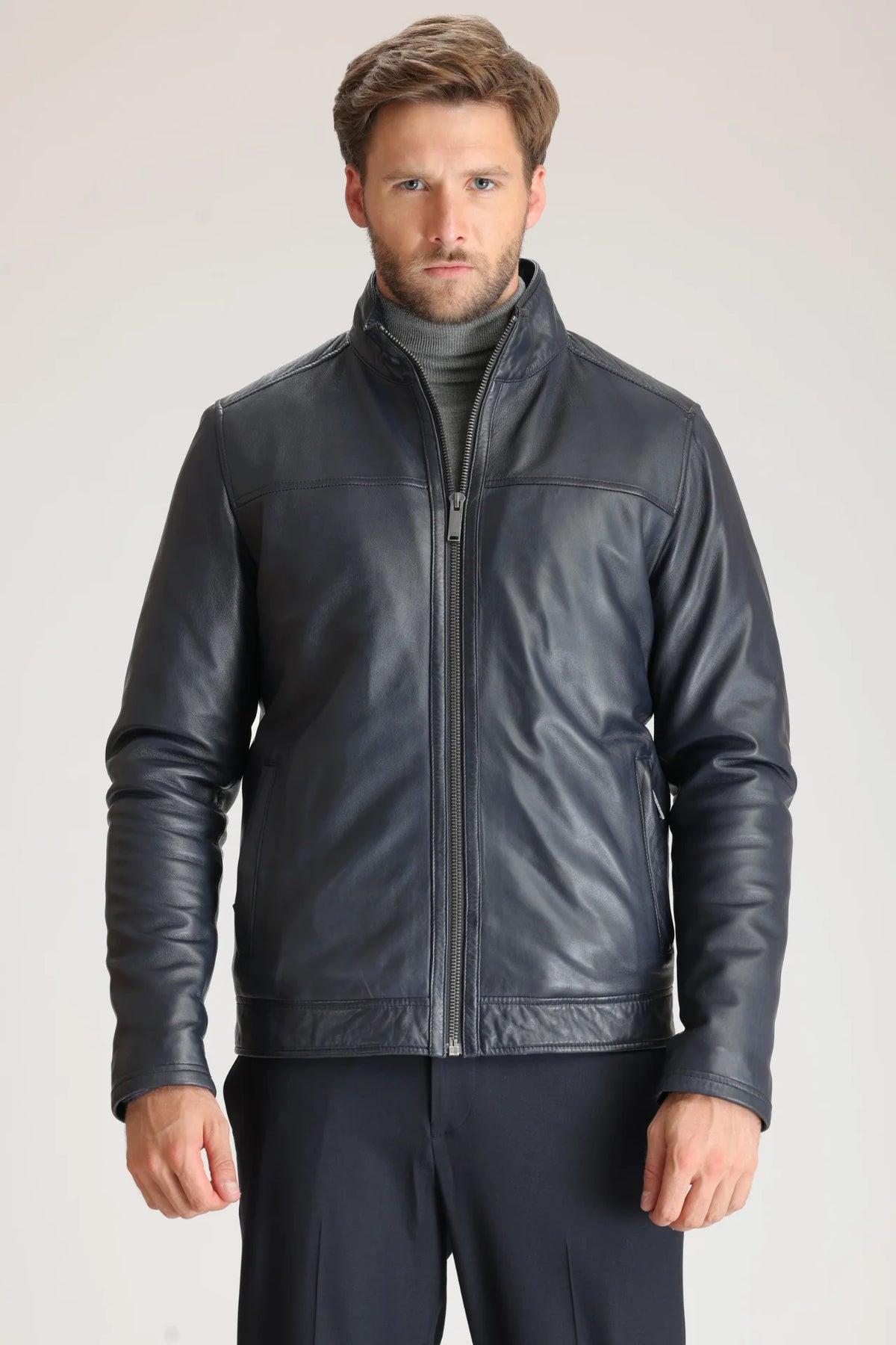 Diaz Biker leather jacket for men