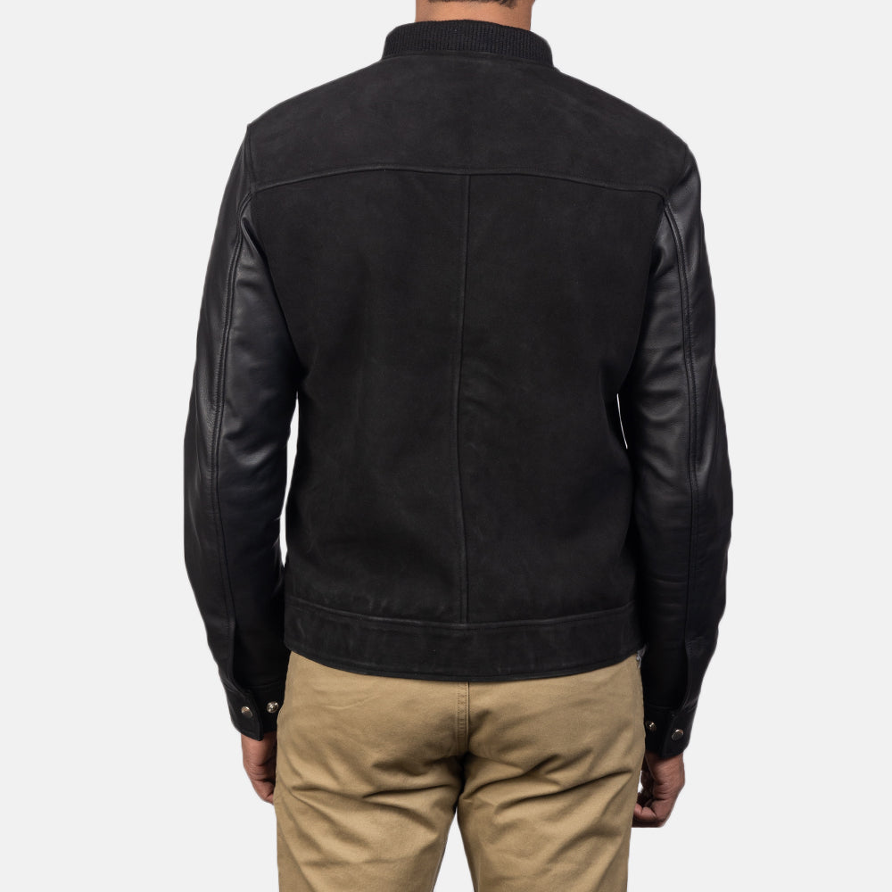David Black Hybrid Bomber Jacket