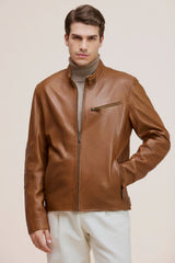 Chris sheepskin leather jacket