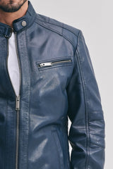 Jack biker leather jacket