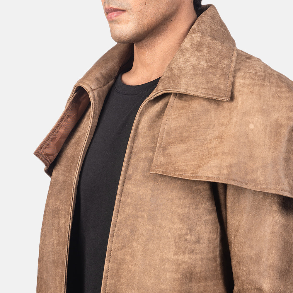 Ramos Brown Leather Jacket