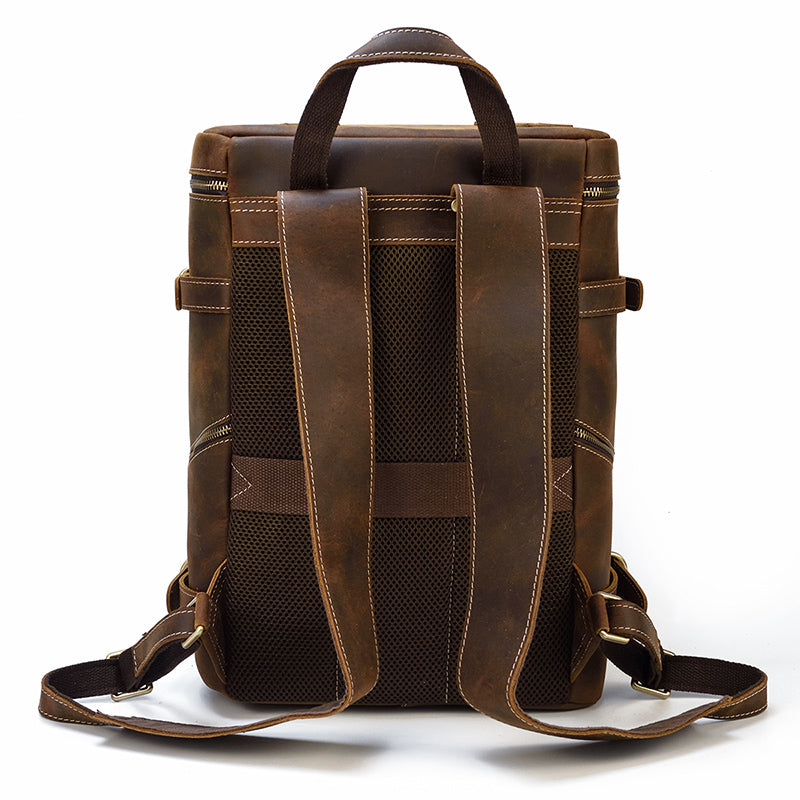 Premium Expedition Leather Rucksack