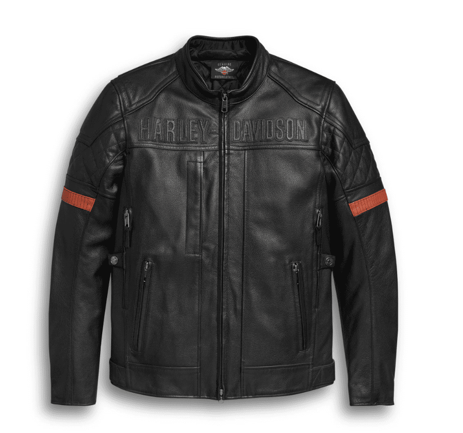 Premium HD Motorcycle Vanocker Waterproof Triple Vent System Cowhide Motorcycle Jacket