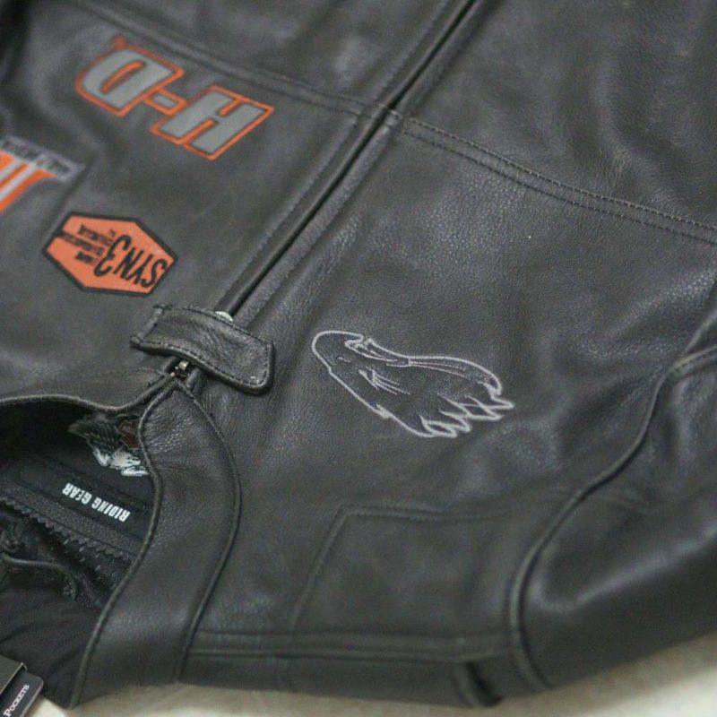 Harley Davidson Triple Vent System Screaming Eagle Cowhide Motorcycle Jacket for Men - MNCLeather